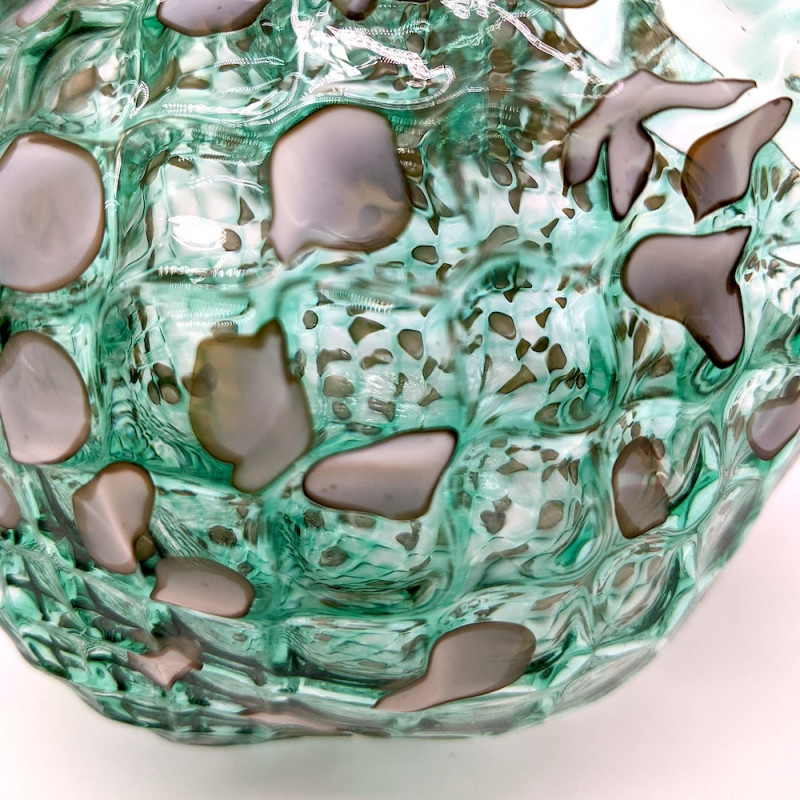 LAGUNA WAVES Set of 6 Green Water Tumblers – Ballotton Technique