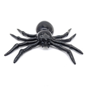 ARACHNE Black Spider Figure – Made in Italy Handmade Art Piece