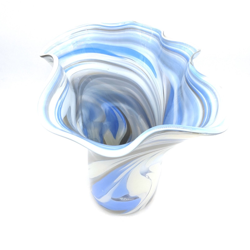 FYORD Vertical Murano Glass Vase – Luxury Blown Made Gift