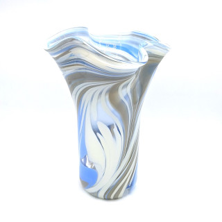 FYORD Vertical Murano Glass Vase – Luxury Blown Made Gift