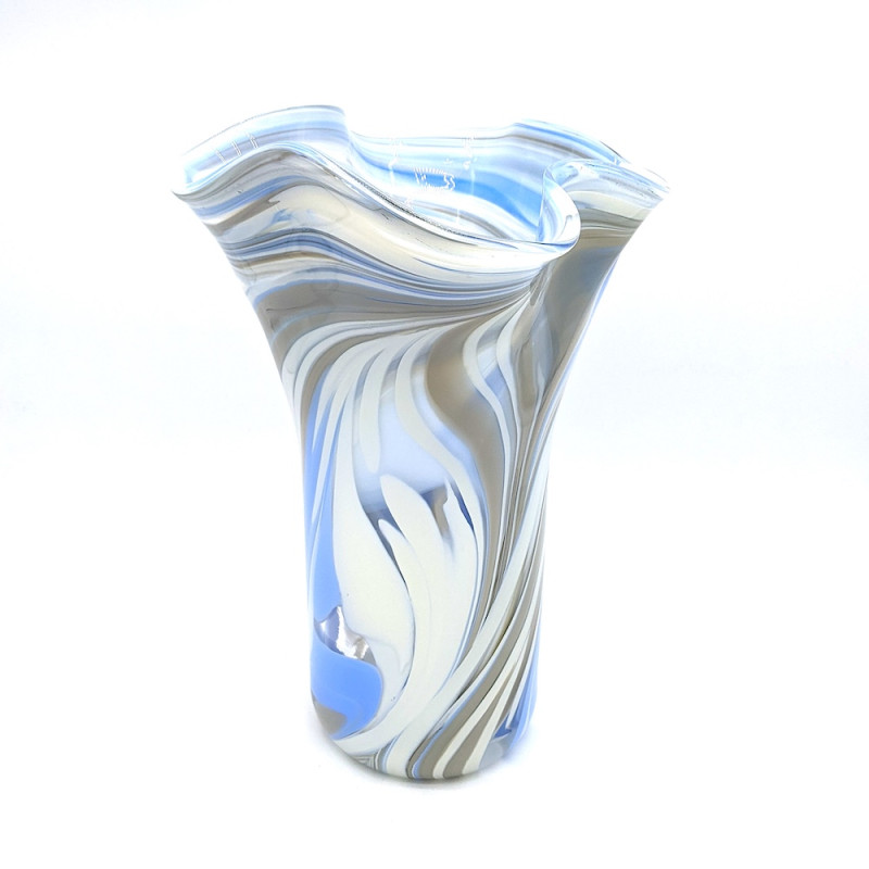 FYORD Vertical Murano Glass Vase – Luxury Blown Made Gift