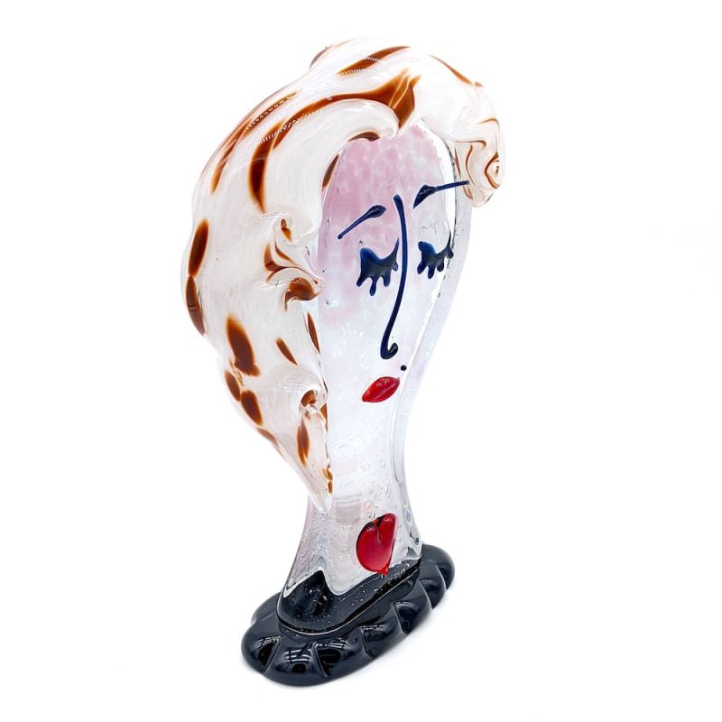 CANDID DREAM Female Head Sculpture with Light Hair