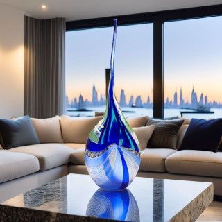 handmade-murano-glass-blue-art-vase