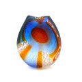 SAFARI Modern Murano Glass Multicolor Vase – One of a Kind Handmade Signed Piece