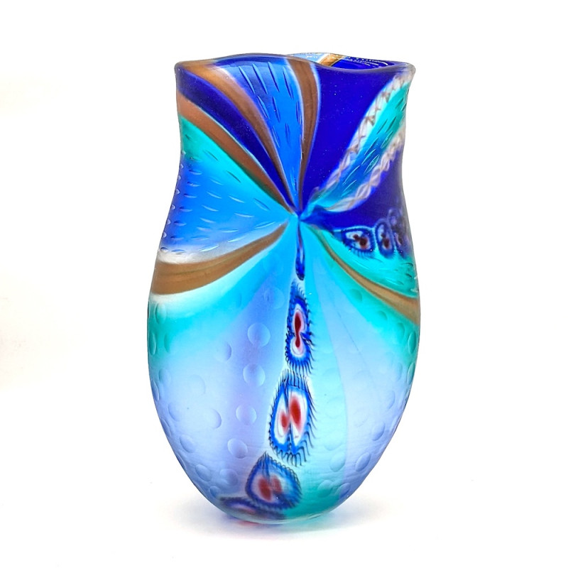 vaso-murano-blu-salotto-luxury-firmato