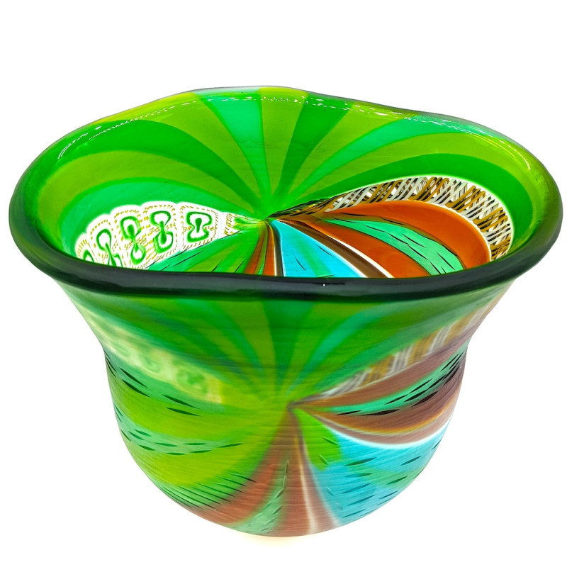 blown-murano-colorful-art-glass-vase