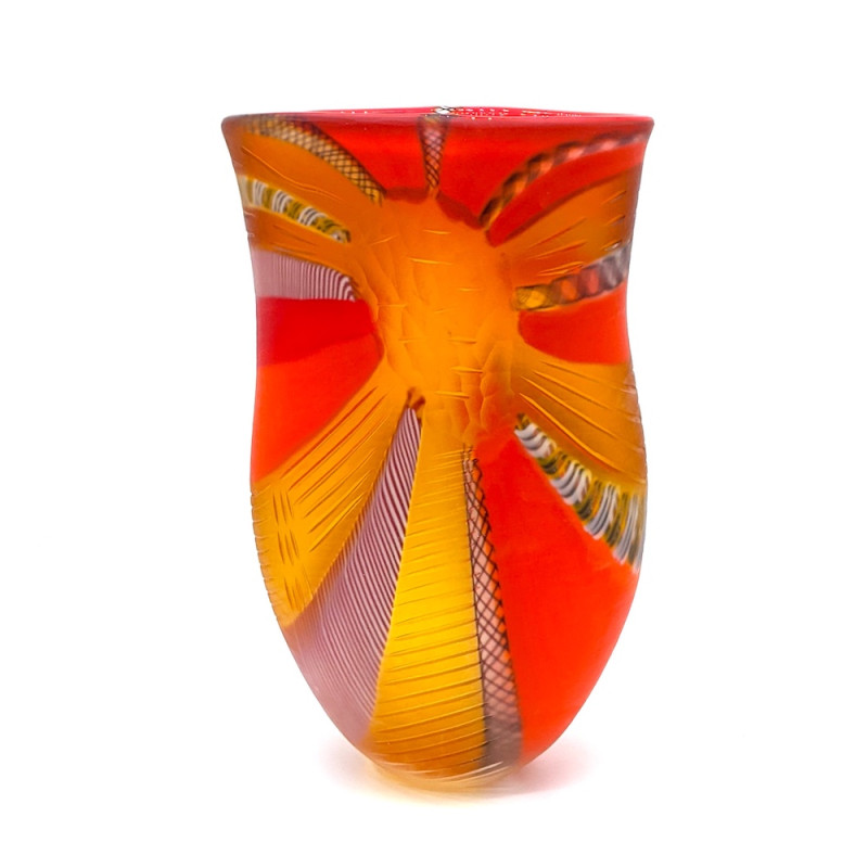 vaso-murano-cromia-calda-luxury-salotto