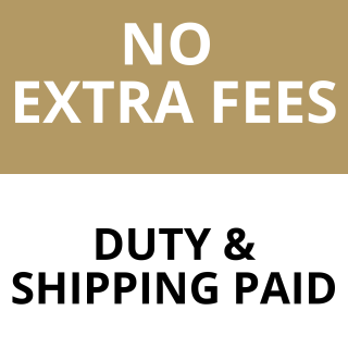 DUTIES & SHIPPING Included