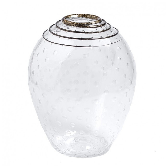 elegant decorative classic glass vase