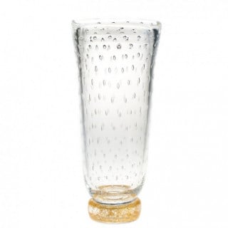 gold ballotton decorative vase