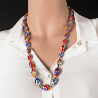 Perle con murrine veneziane