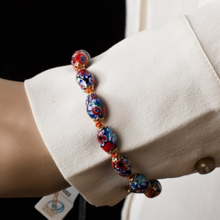 Murano glass murrine beads