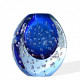 blue modern design vase