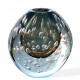 Murano grey sommerso vase