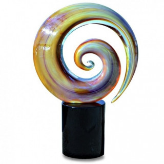 Venezia scultura a spirale in vetro di design moderno