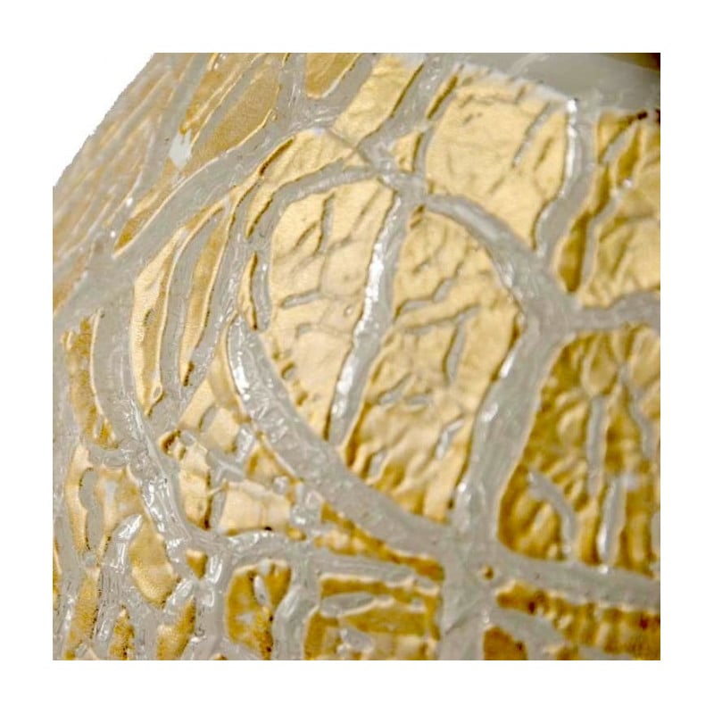 vaso discoidale stile contemporaneo dettagli bianchi