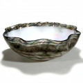 COCAI Gray decorative glass bowl
