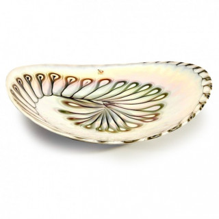 Murano glass ivory centerpiece modern design