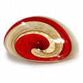 ALTANA red decorative glass plate