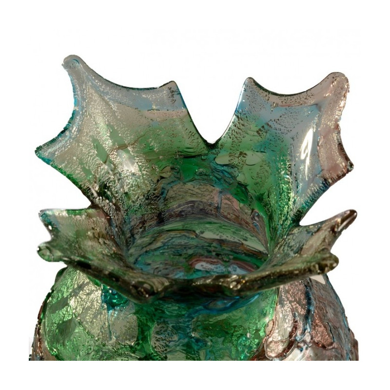 Handmade elegant glass vase