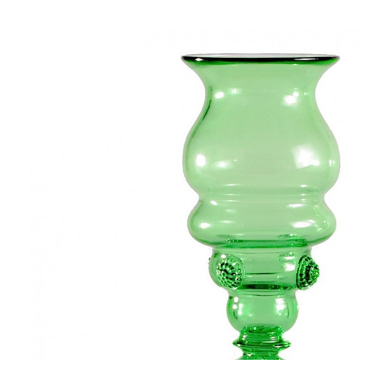 Murano glass goblet made in Italy