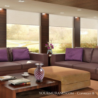 violet vase phoenician glass