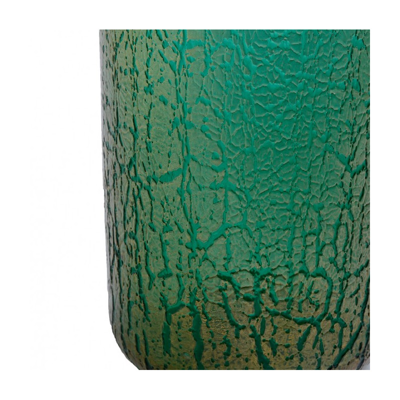 bell shaped vase green interior design craklè processing