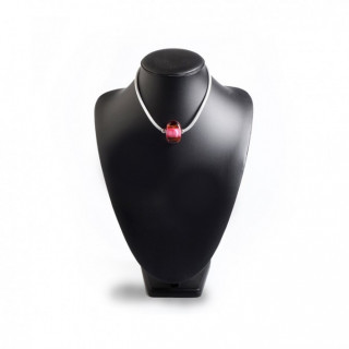 murano glass modern necklace