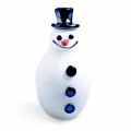 OLAF snowman festive glass sculpture