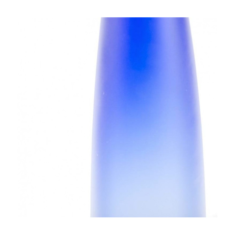 murano vase blue design