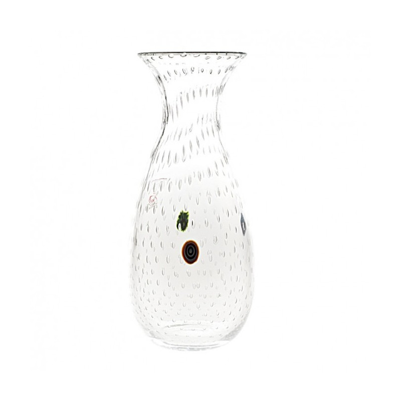 Clear carafe in murano glass