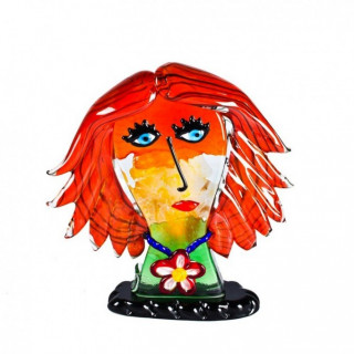 Murano glass sculpture in Picasso's style