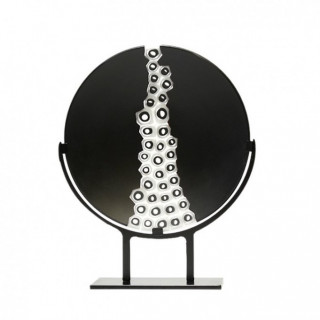 Murano glass decorative plate with murrine