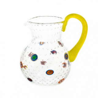 Clear classic pitcher murano