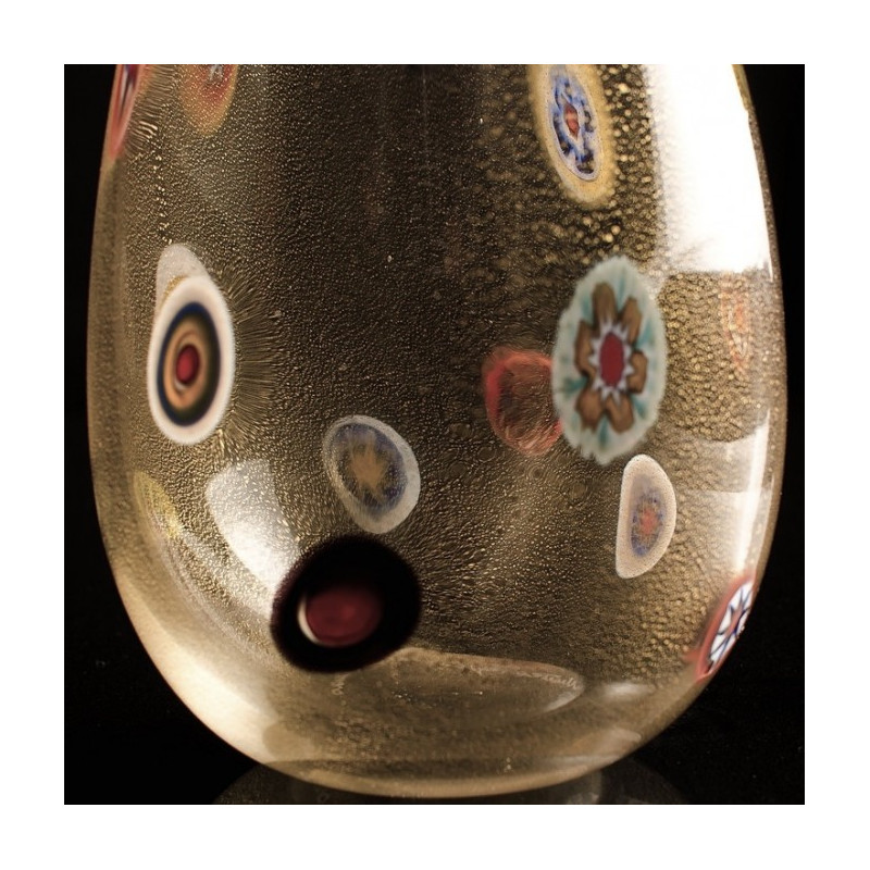 Tall pitcher murano glass