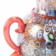 glass vase ornament flower pattern