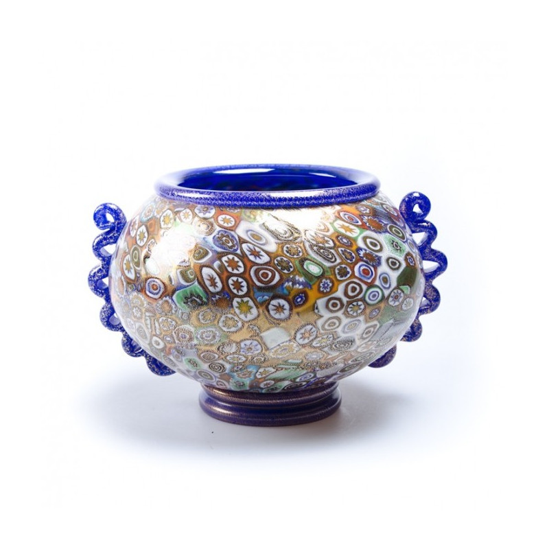 murrine and gold leaf classic bowl