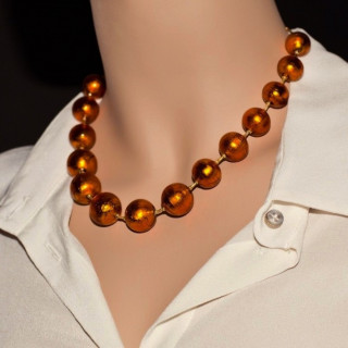 murano glass necklace