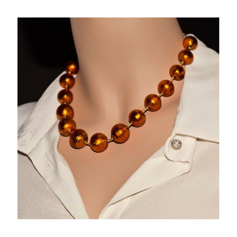 murano glass necklace