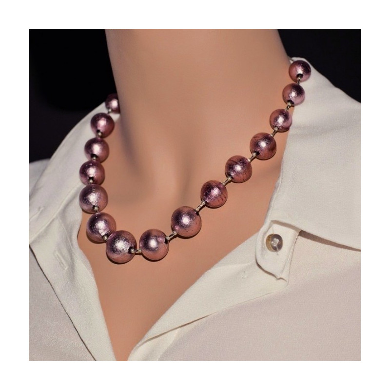 murano glass necklace