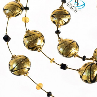 Set di gioielli in vetro di murano