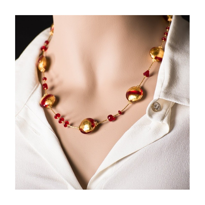 Murano necklace set