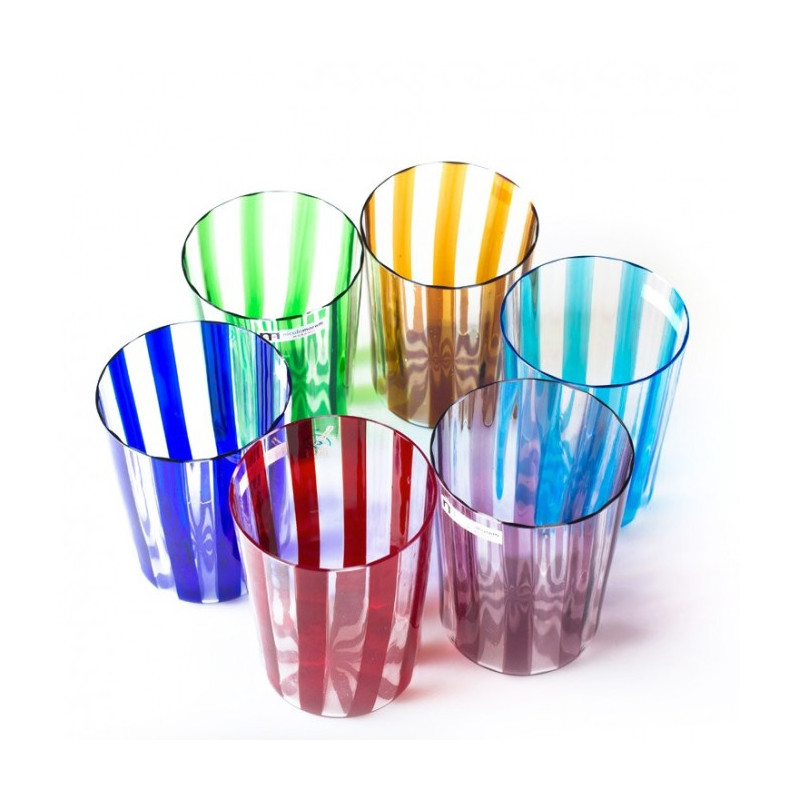 Set di bicchieri in filigrana moderni