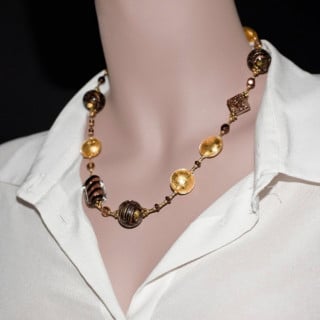 Artistic glass luxury jewels