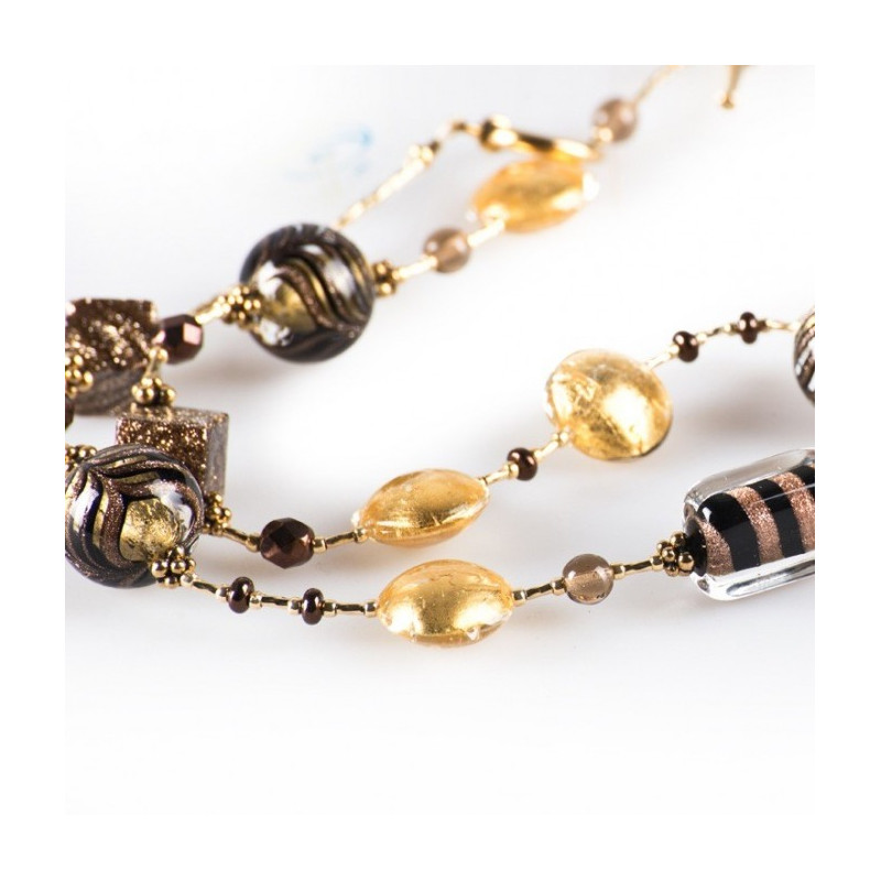 Handcrafted murano glass beads