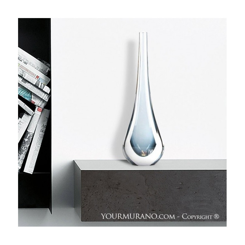 vase decoration grey drop