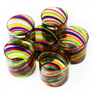 Murano drinking glasses
