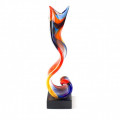 NASTRO GRANDE abstract multicolor sculpture