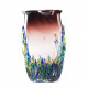 Murano glass multicolor modern vase