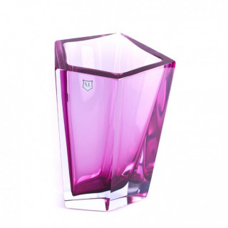 Ruby Murano glass vase